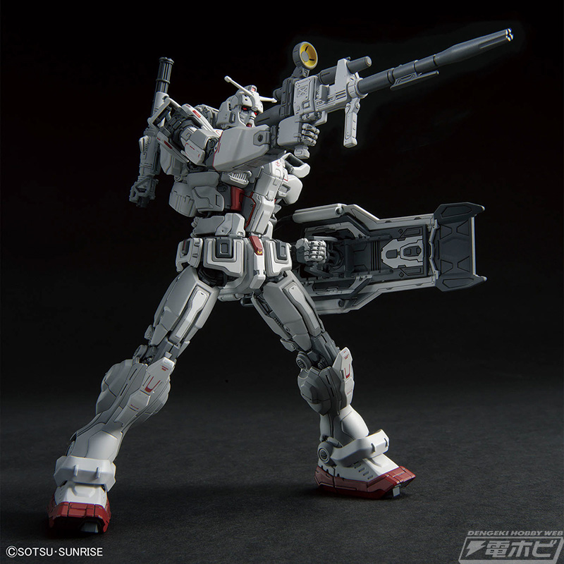 ガンプラ「HG ガンダムEX（復讐のレクイエム）」と「HG ザクII F型