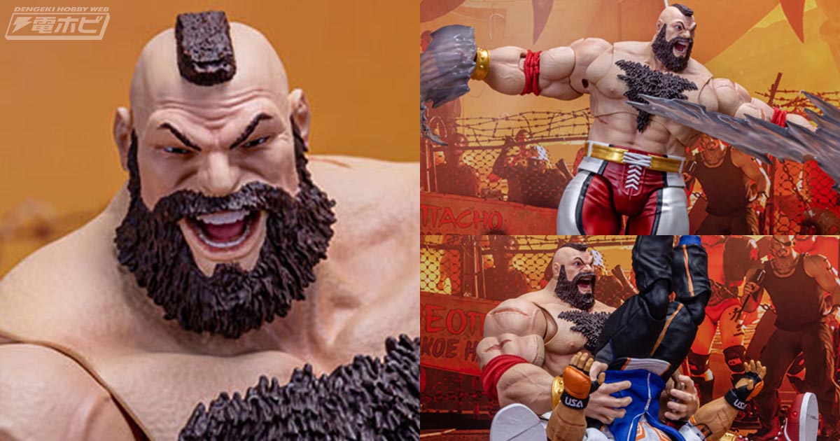 鋼の肉体を大迫力で再現！『ストリートファイター6』ザンギエフが