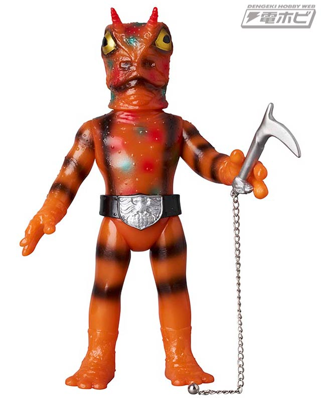 東映レトロソフビコレクションに、ジャンボサイズの「仮面ライダー1号