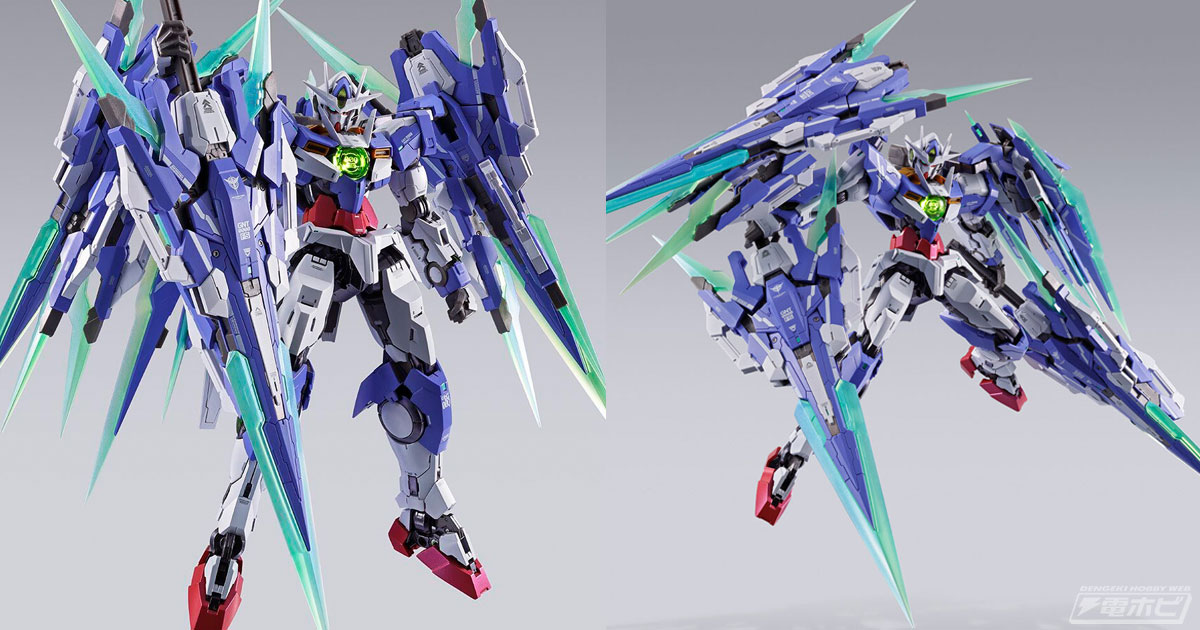 機動戦士ガンダム00V戦記』METAL BUILD ダブルオークアンタ フル