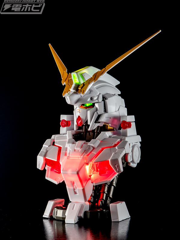 ユニコーンガンダム メカニカルバスト 塗装完成品 デストロイ 覚醒
