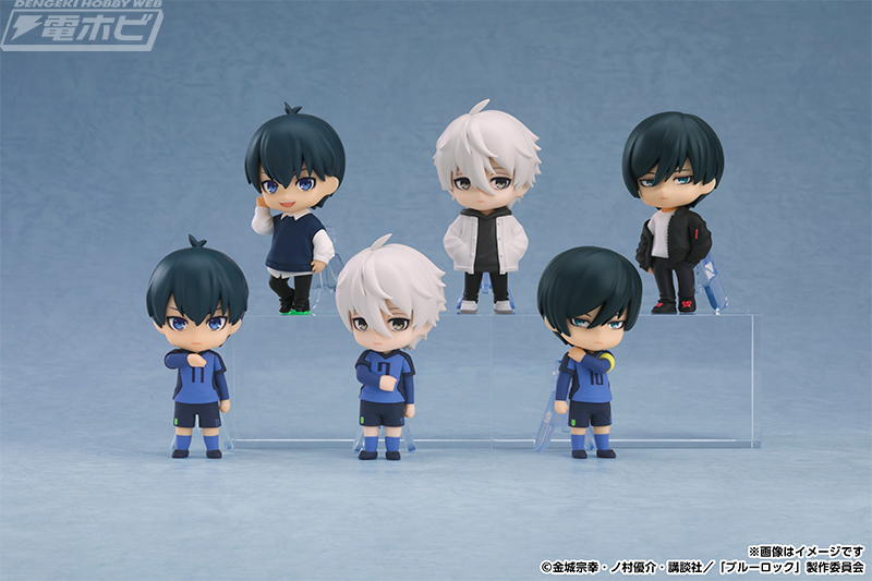 TVアニメ『ブルーロック』より、潔 世一、凪 誠士郎、糸師 凜が