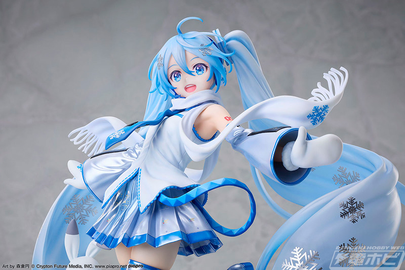 冬の寒さを吹き飛ばす明るい笑顔が可愛い！「雪ミクスカイタウン