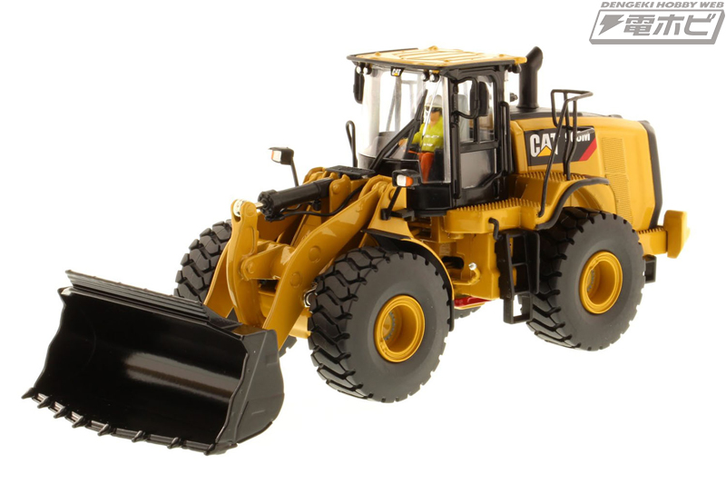 ダイキャストマスターから「キャタピラー CAT 966M ホイールローダ」が