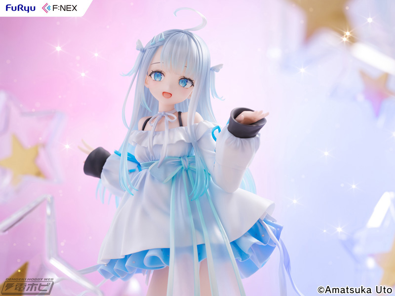 おなじみの天使な衣装で生き生きと立体化！海外でも人気のVTuber「天使