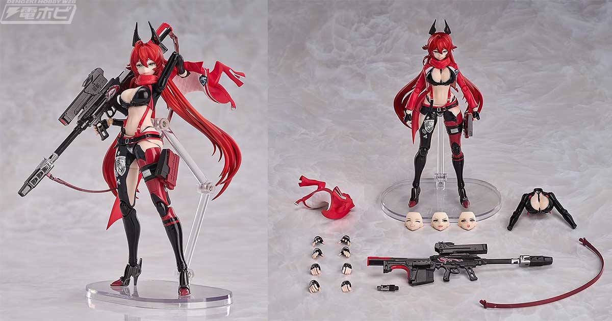 勝利の女神：NIKKE』レッドフードがアクションフィギュア「Hyper Body