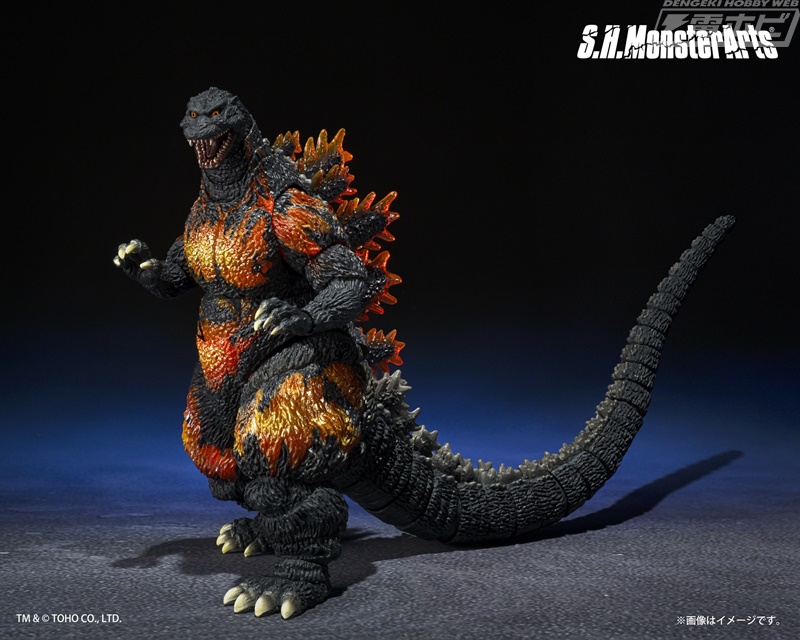 ゴジラ VS デストロイア』公開30周年を記念した「バーニングゴジラ