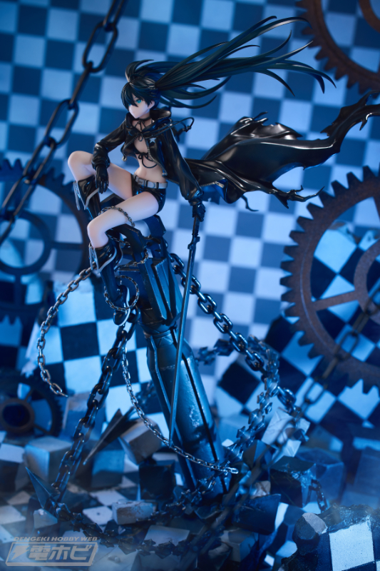 ブラック☆ロックシューター』より、huke氏が描いた「BLACK☆ROCK