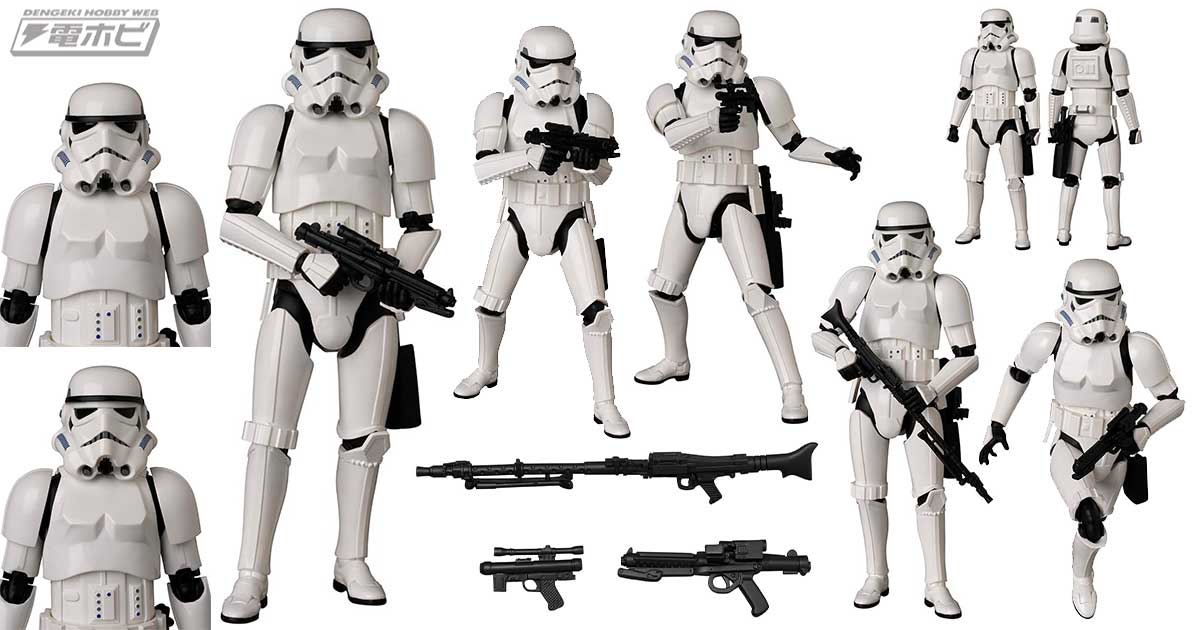 スター・ウォーズ』より「ストームトルーパー」のアクションフィギュア