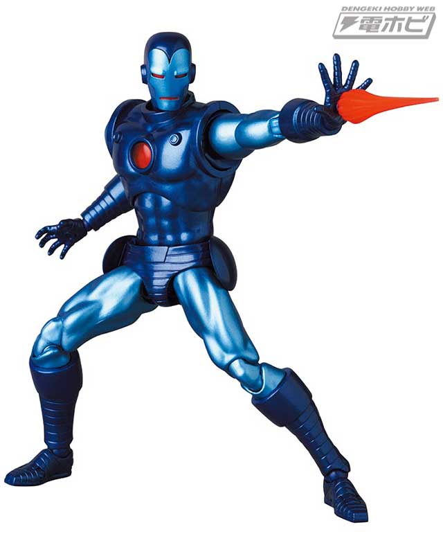 鮮やかなブルーのアーマーで極秘任務を遂行！コミック版のステルス