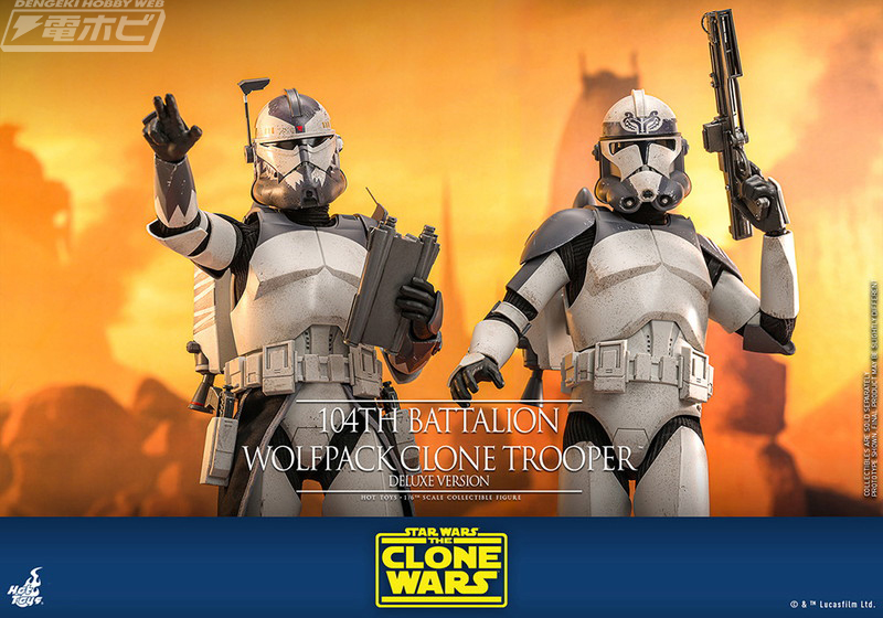 スター・ウォーズ：クローン・ウォーズ』コマンダー・ウォルフと彼が