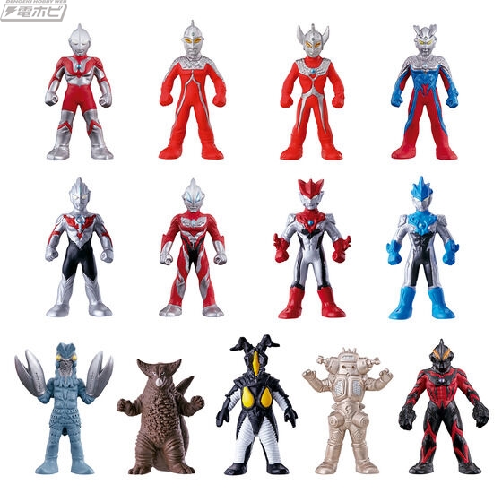 ウルトラマン プチリアルマスコット 17種類 ウルトラマン プチリアル