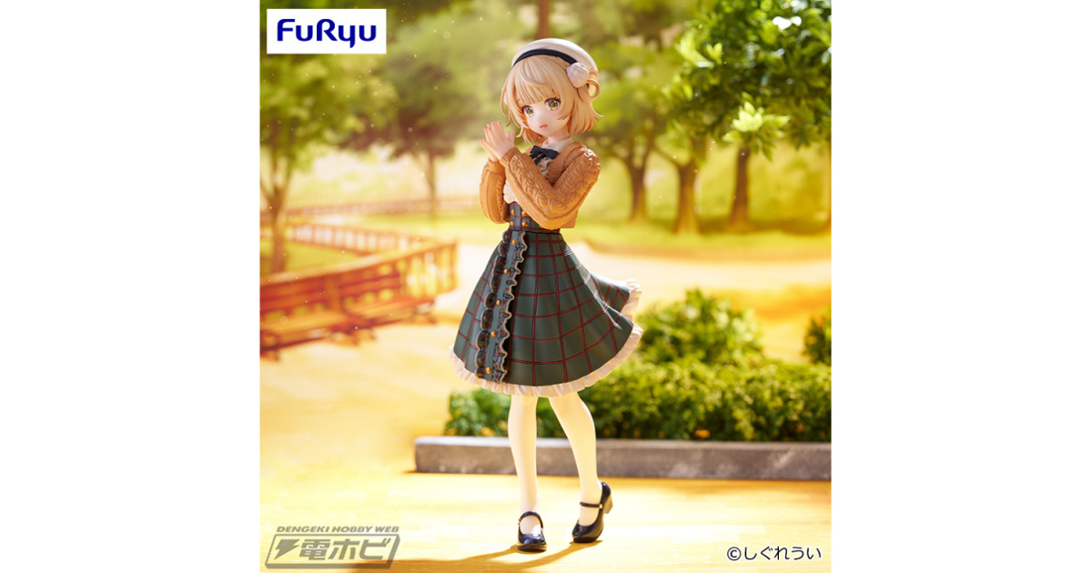 イラストレーター兼VTuberのしぐれうい氏がプライズフィギュア化