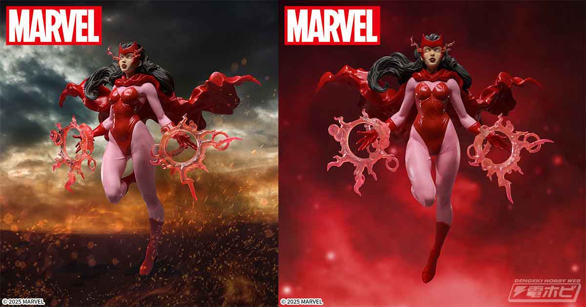 真紅の魔女「スカーレット・ウィッチ」のリアルフィギュアがセガ