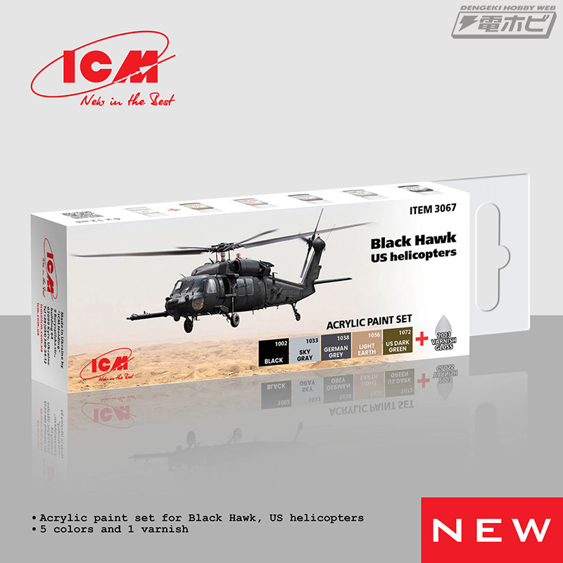 ウクライナの模型メーカー・ICMから2025年2月以降に発売されるスケール