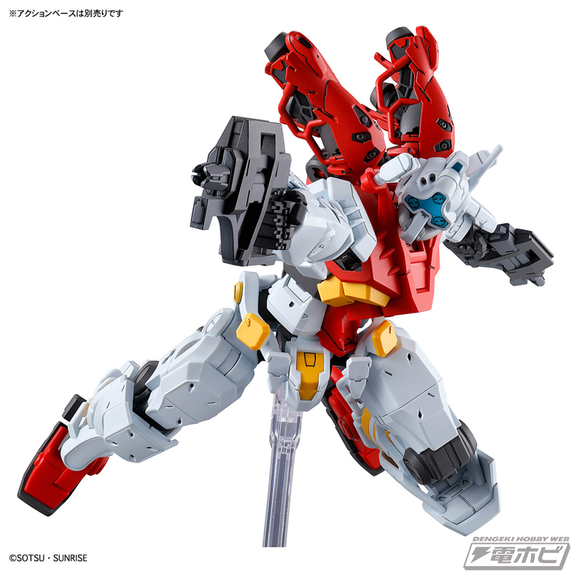 背面スラスターはフレキシブルに可動！『ガンダム ジークアクス