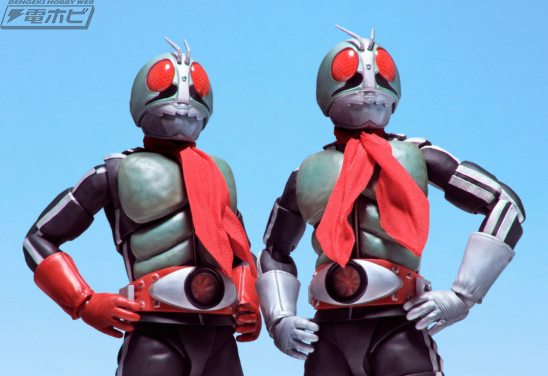 仮面ライダー新1号＆新2号が「S.H.Figuarts（真骨彫製法）栄光の昭和
