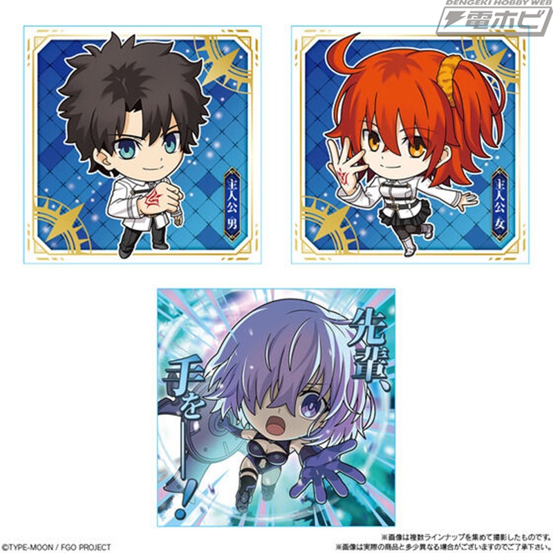 FGO ブロマイド ポートレイト ウエハース コースター ステッカー