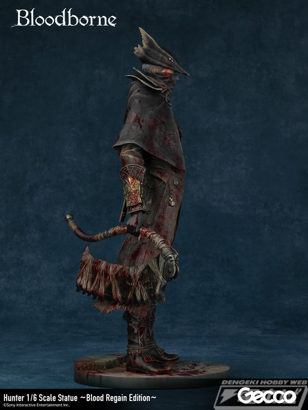 Geccoの『Bloodborne』狩人（ハンター）1/6スケールスタチューが「死闘