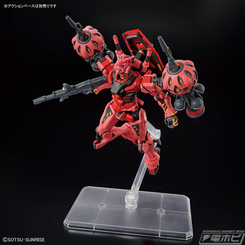 ガンダム ジークアクス』ガンプラ「HG 赤いガンダム」の新たな商品画像