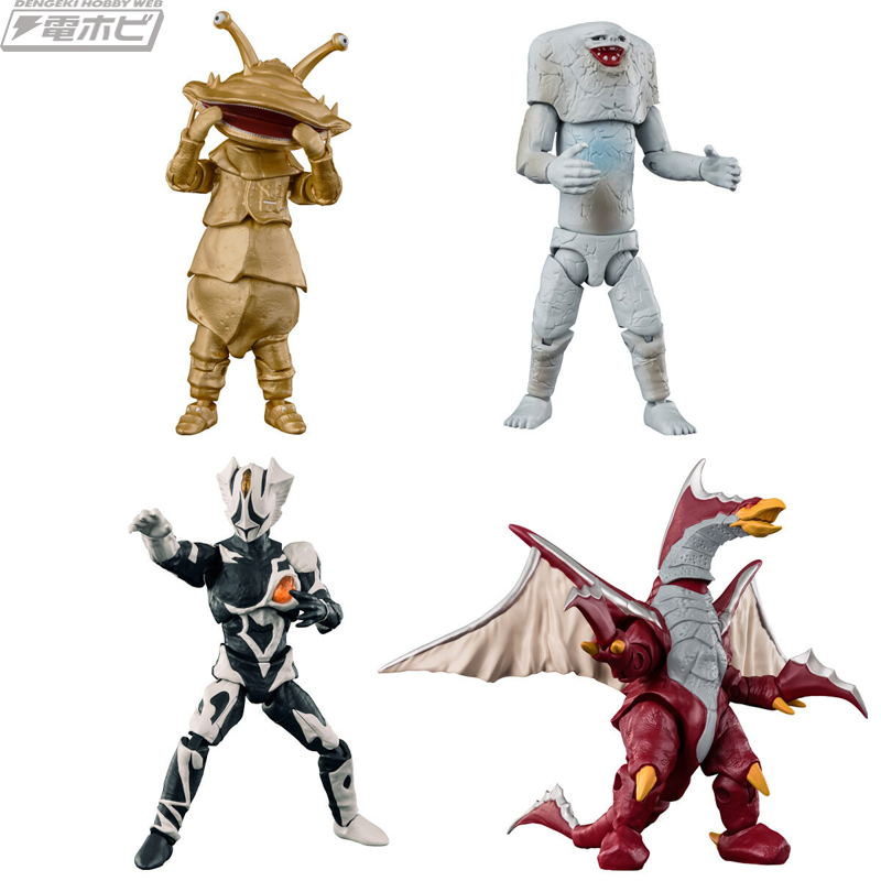 食玩「超動α」ウルトラマン第13弾とウルトラ怪獣第5弾のセットが