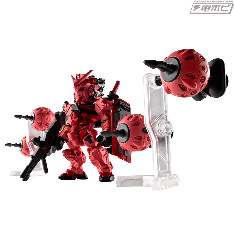 シャア搭乗時の武装も再現！『ガンダム ジークアクス』赤いガンダムが