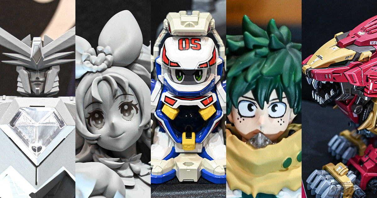 ホビーレーベル「T-SPARK」の新商品多数展示！『BTTF』『ワイルド