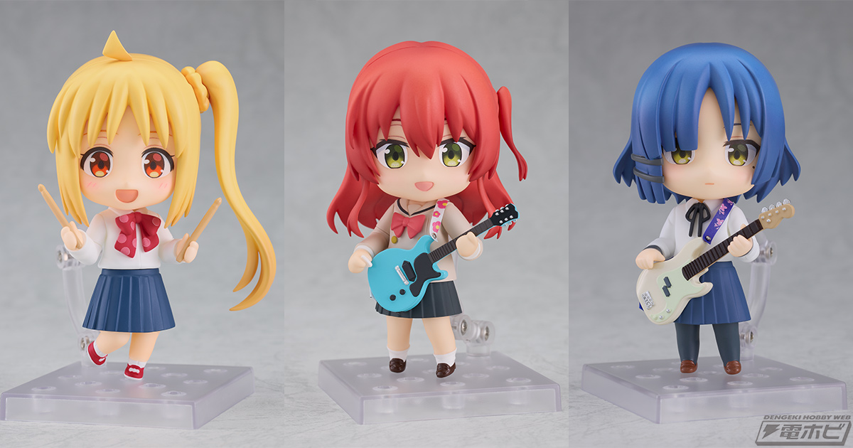 アニメ「ぼっち・ざ・ろっく！」より、伊地知虹夏、山田リョウ、喜多