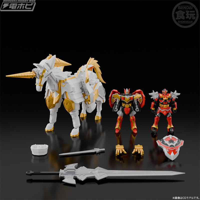 魔法戦隊マジレンジャー』セイントカイザーの食玩プラモデル「SMP」が