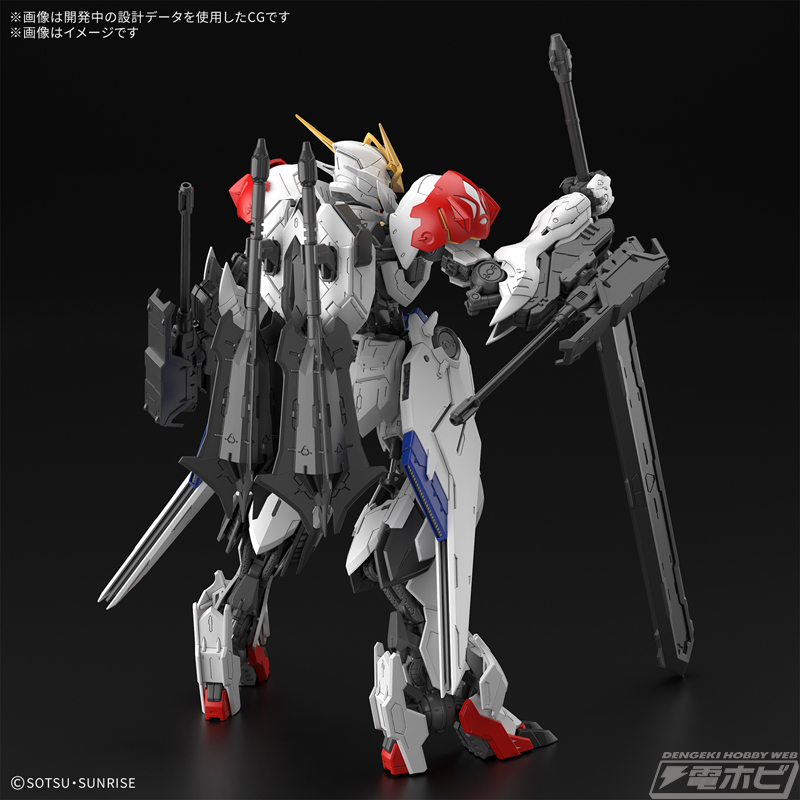 最新のガンダム・フレームによりさらに躍動感のあるポーズが可能に