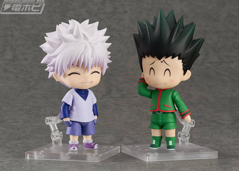 HUNTER×HUNTER』ゴンとキルアがハンター試験時の衣装でねんどろいど化