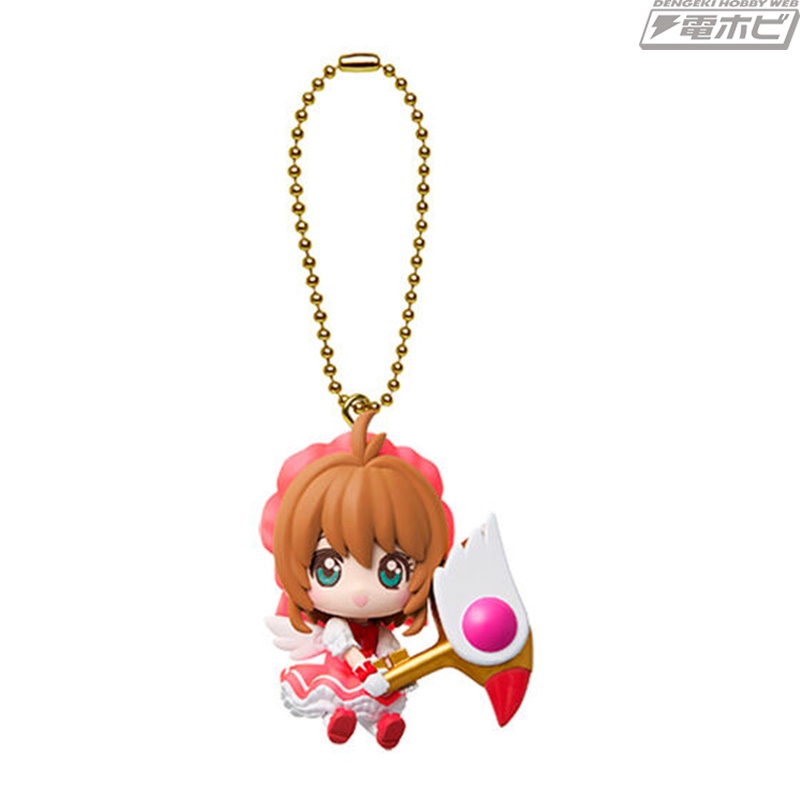 カードキャプターさくら』劇中のアイテムを持ったさくらや小狼の