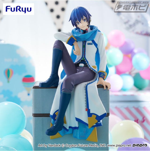 初音ミク」シリーズより、KAITOがぬーどるストッパーフィギュア化