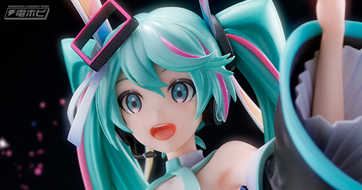 岩十氏が描き下ろした初音ミクが1/7スケールフィギュアになって登場