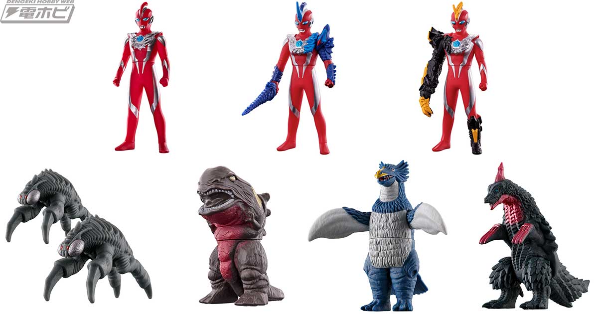 ウルトラマンオメガ』定番ソフビ「ウルトラヒーローシリーズ