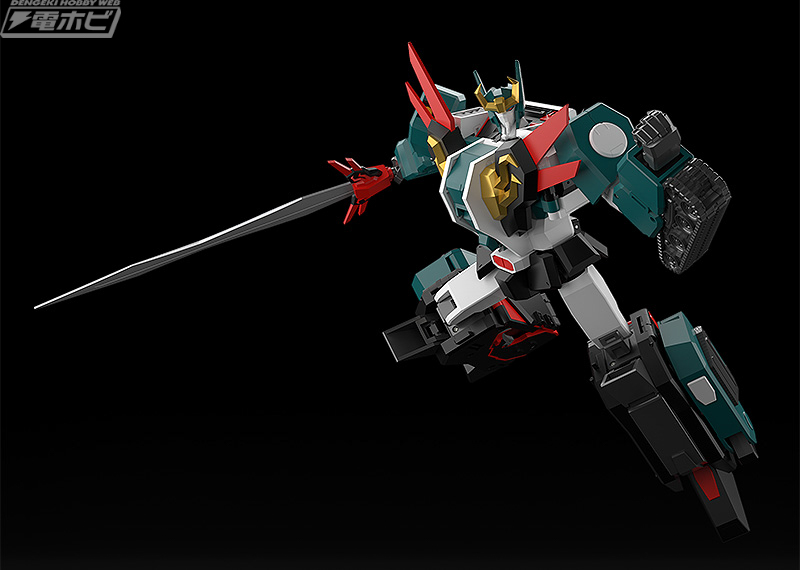 伝説の勇者ダ・ガーン』7形態に完全変形する「THE合体 セブン