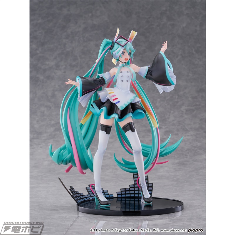 岩十氏が描き下ろした初音ミクが1/7スケールフィギュアになって登場