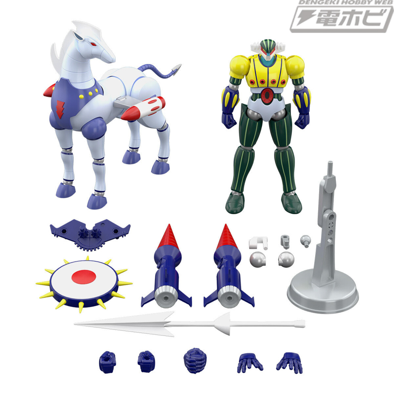 アニメ放映50周年の『鋼鉄ジーグ』が食玩プラキット「SMP」シリーズに