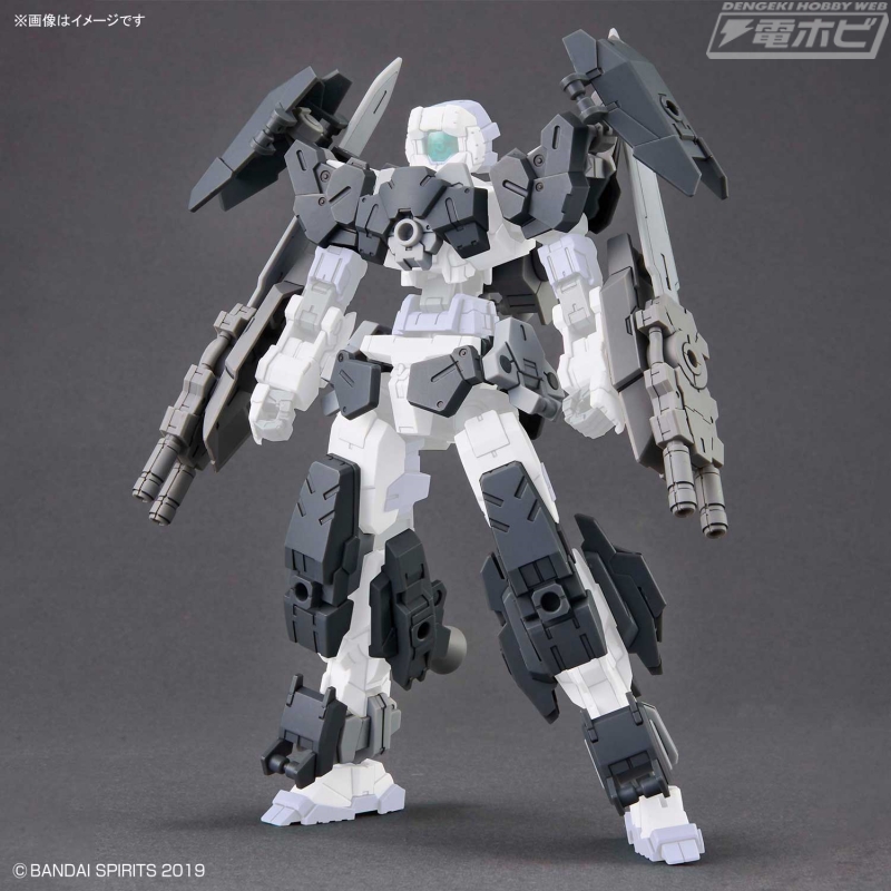 30MM」の機体を手軽にフルアーマー化！中間アーマーでさらなる