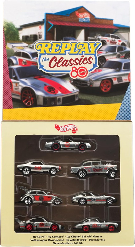 ホットウィール（Hot Wheels）」マテル80周年を記念したメタリックカー