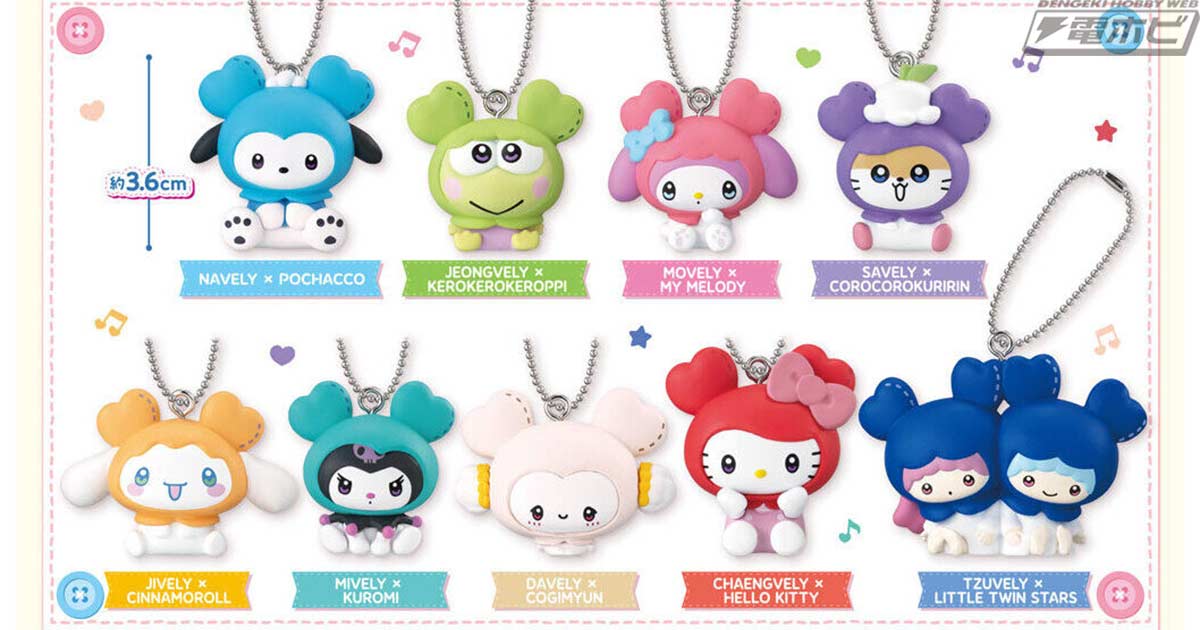 TWICE LOVELYS」と「サンリオキャラクターズ」がコラボレーション