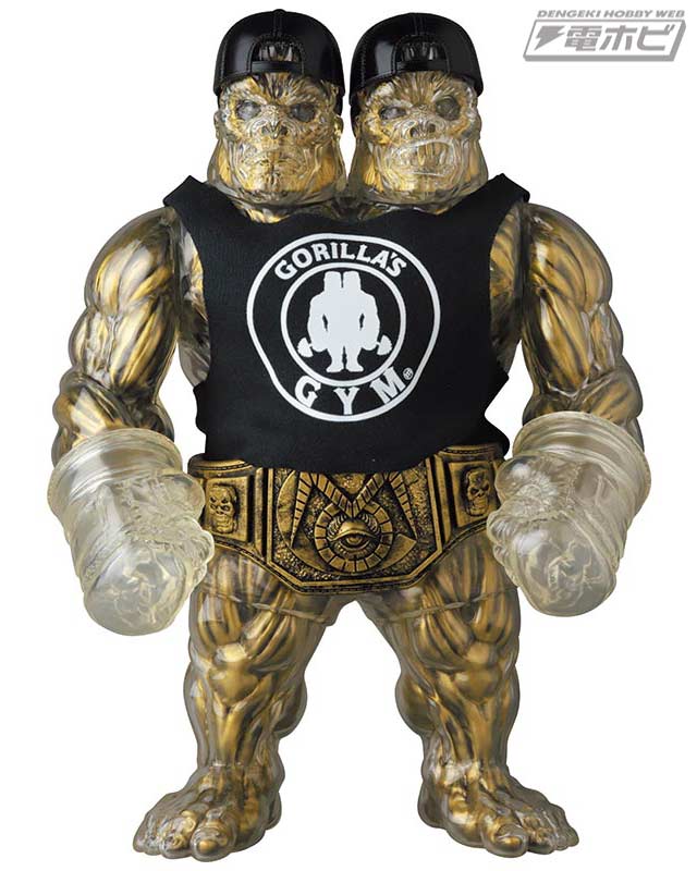大型ソフビモデル「アナトミーゴールド・ジャイアントゴリラフランケン