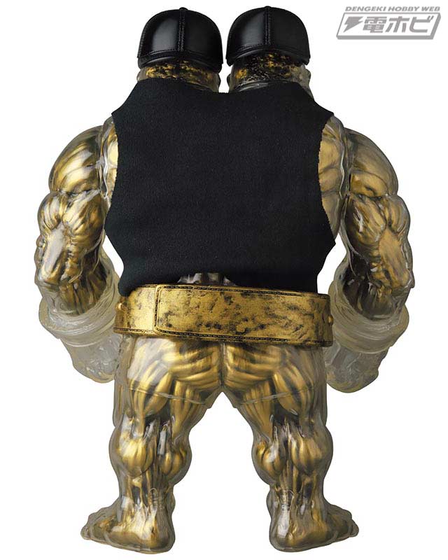 大型ソフビモデル「アナトミーゴールド・ジャイアントゴリラフランケン