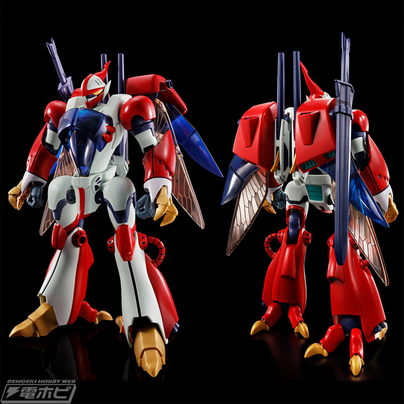 可変型オーラ・バトラーならではの各種形態を最新技術で徹底的再現