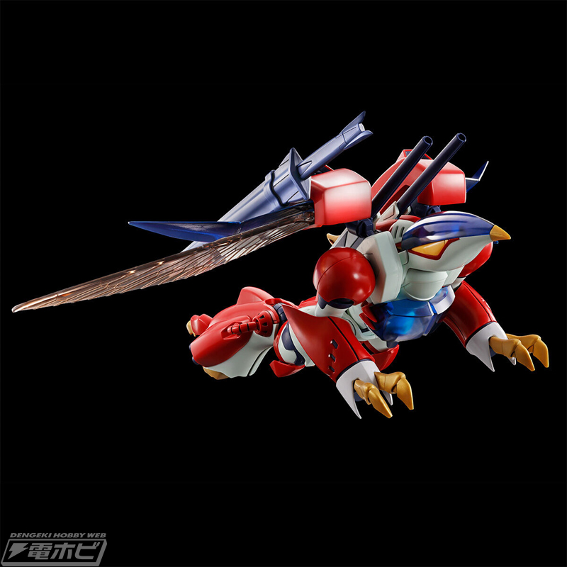 可変型オーラ・バトラーならではの各種形態を最新技術で徹底的再現