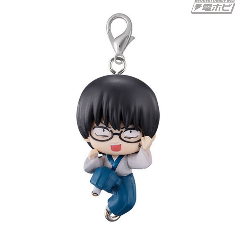 銀魂』より、マスコット同士を繋げて楽しめるガシャポン「つまんで