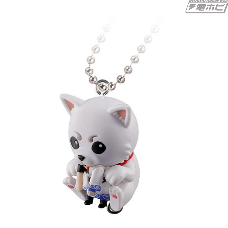 銀魂』より、マスコット同士を繋げて楽しめるガシャポン「つまんで