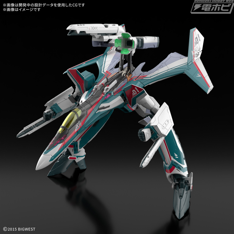 マクロスΔ』VF-31S ジークフリード（アラド・メルダース機）の「HG