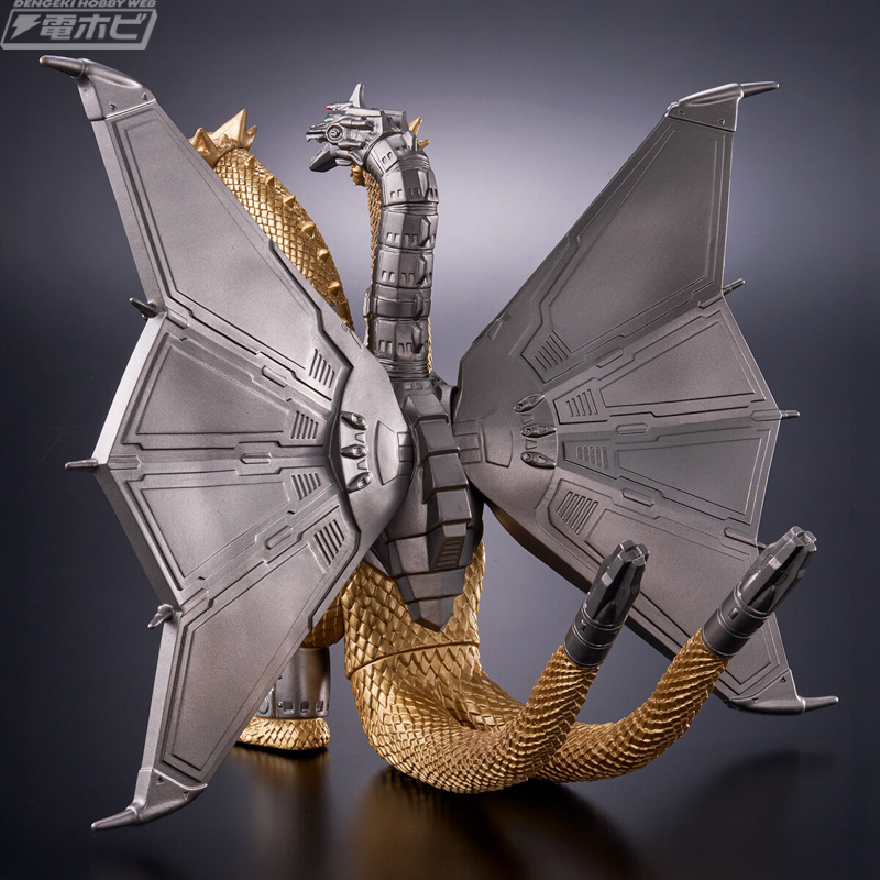 ゴジラVSキングギドラ』完全新規造形のメカキングギドラ「ムビモン」や