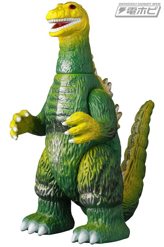 ソフビモデル「クラシックイメージゴジラ」が4期カラーとなって登場